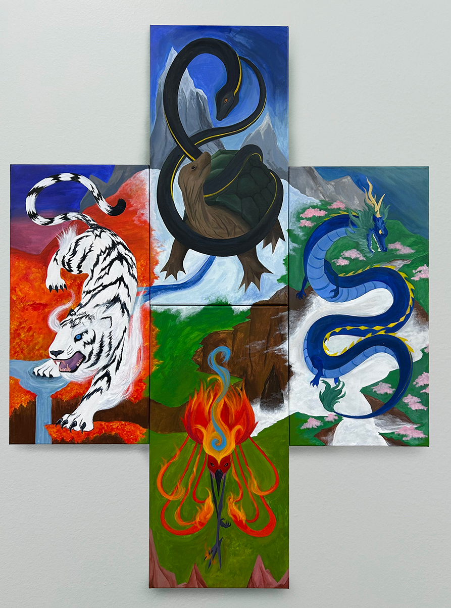 The four symbols